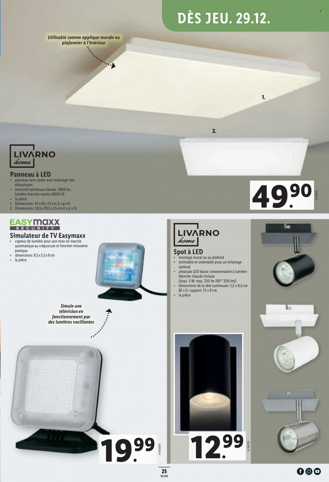 Prospekt Lidl - 29.12.2022 - 4.1.2023. Seite 25