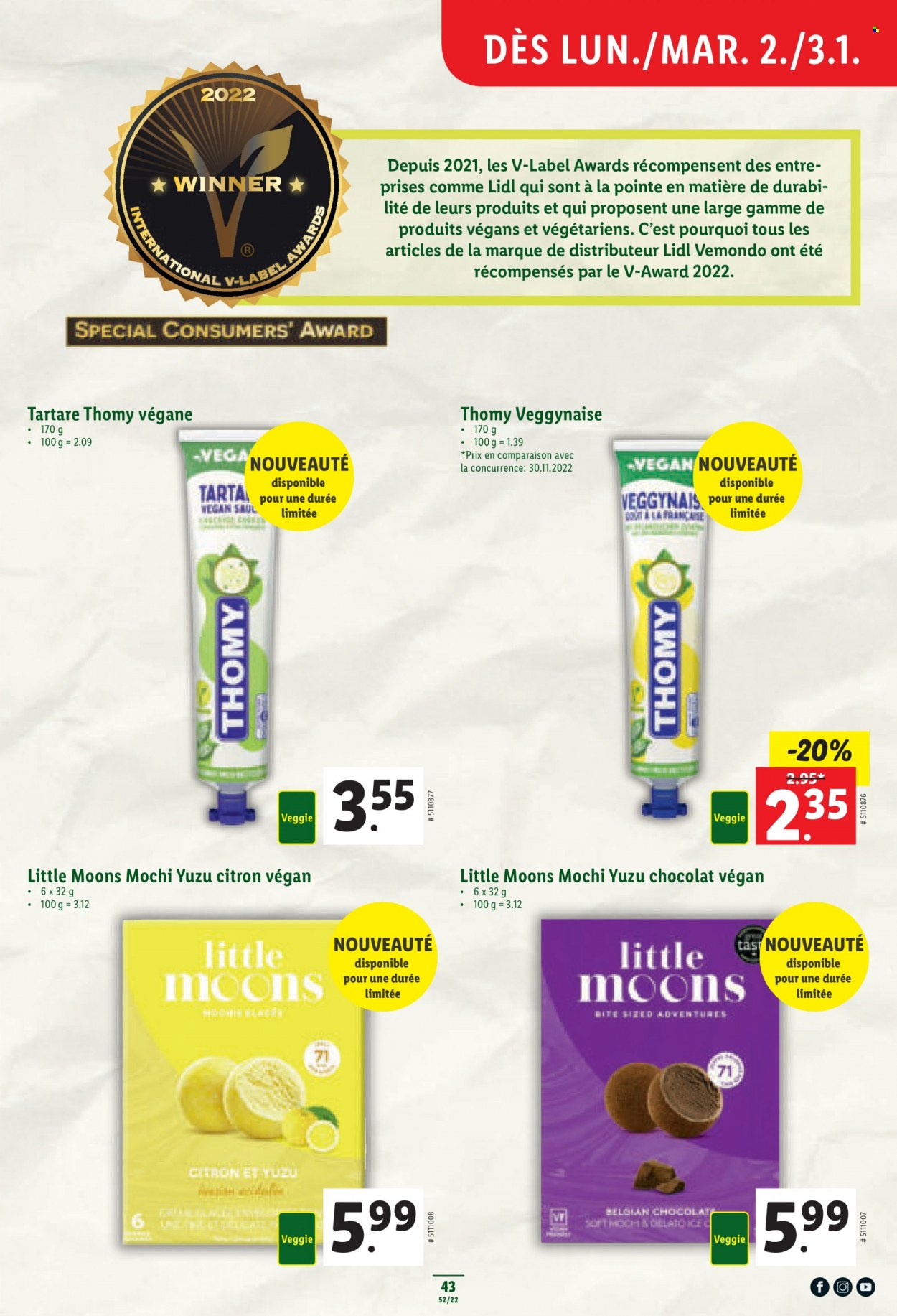 Prospekt Lidl - 29.12.2022 - 4.1.2023. Seite 43
