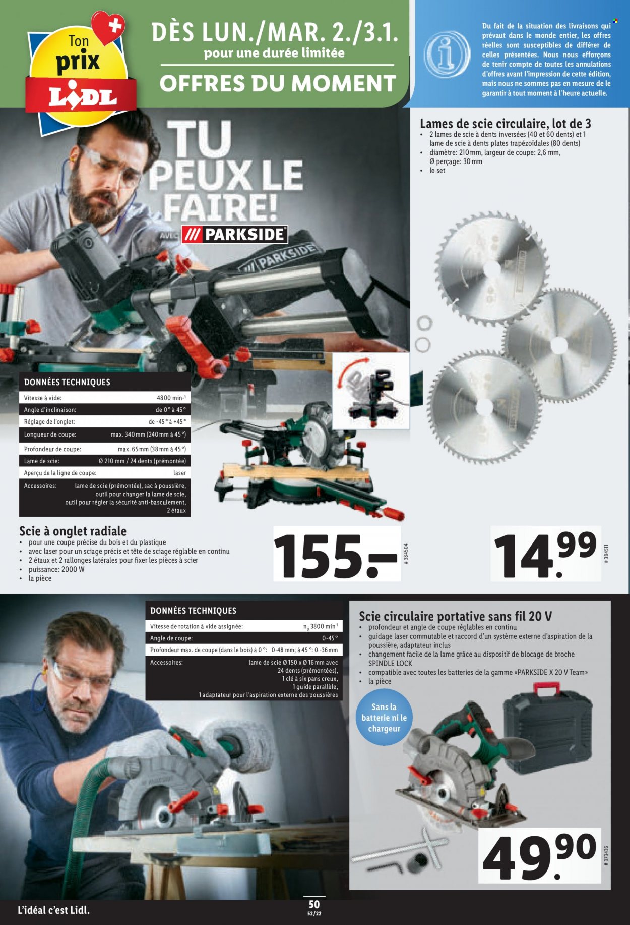 Prospekt Lidl - 29.12.2022 - 4.1.2023. Seite 50