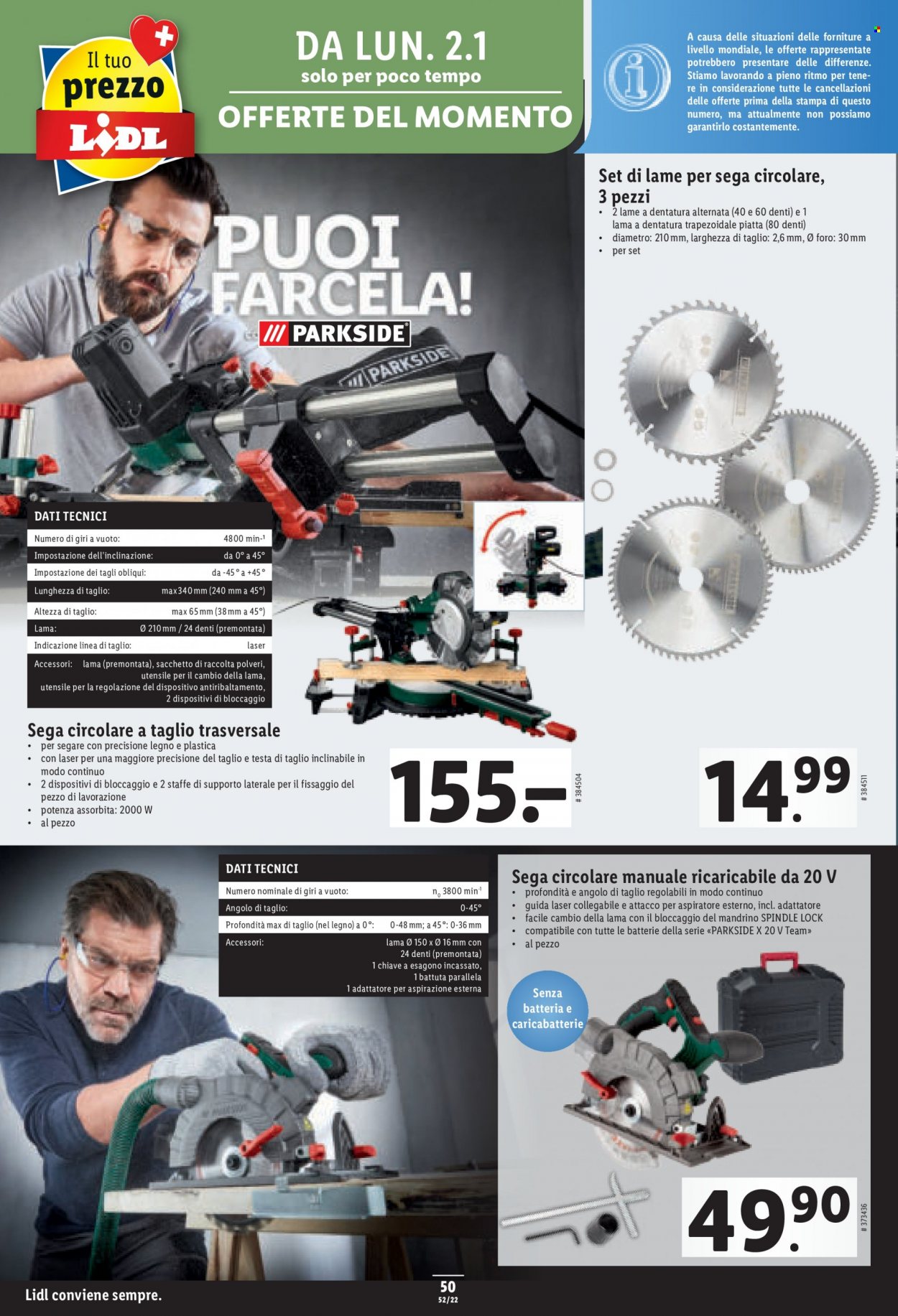 Prospekt Lidl - 29.12.2022 - 4.1.2023. Seite 50