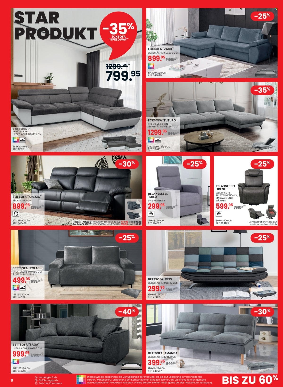 Prospekt Conforama - 20.12.2022 - 1.1.2023. Seite 8