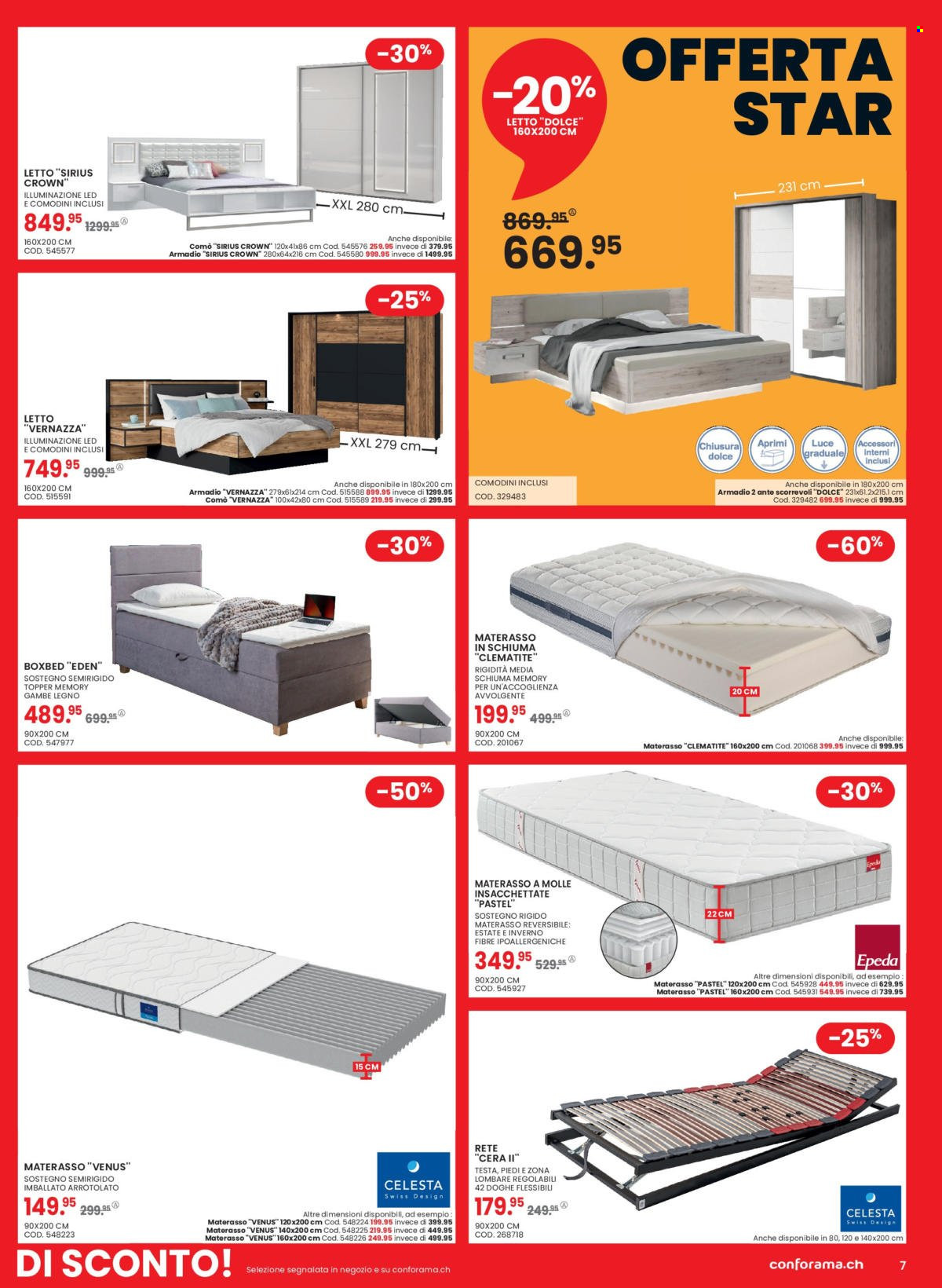 Volantino Conforama - 20.12.2022 - 1.1.2023. Pagina 7
