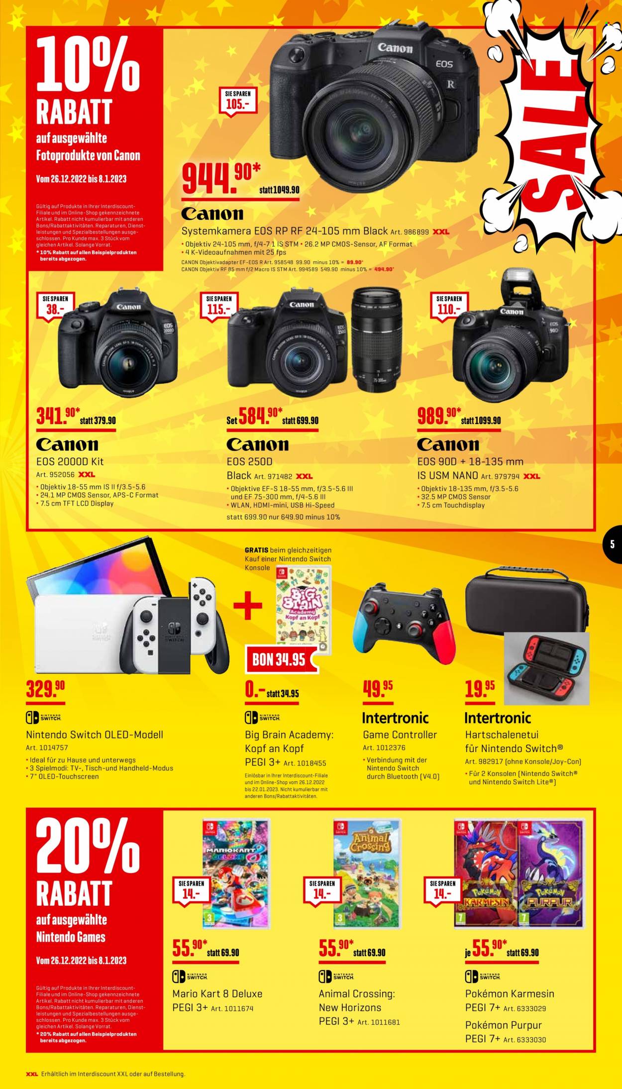 Catalogue Interdiscount - 26.12.2022 - 8.1.2023. Page 5