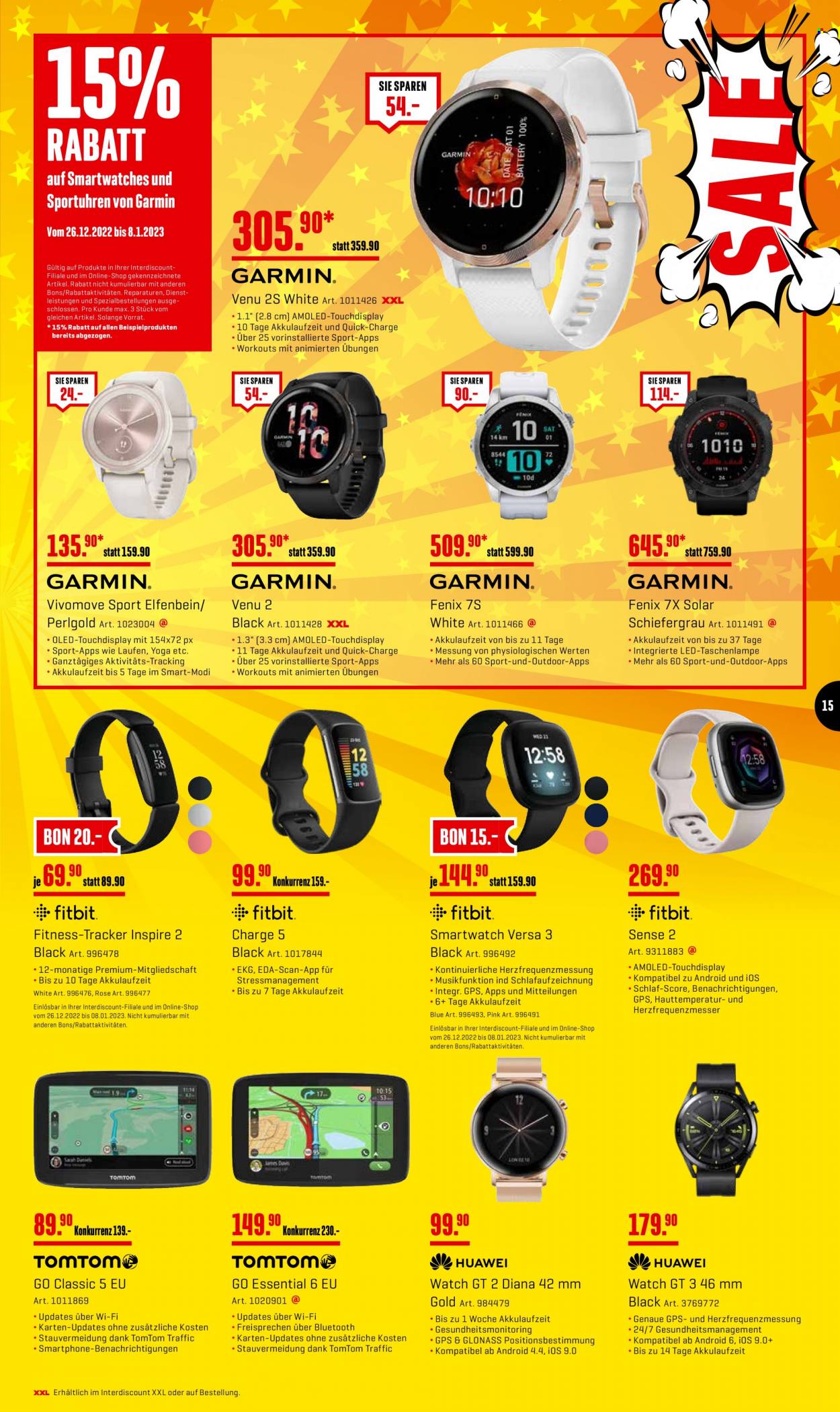 Catalogue Interdiscount - 26.12.2022 - 8.1.2023. Page 15
