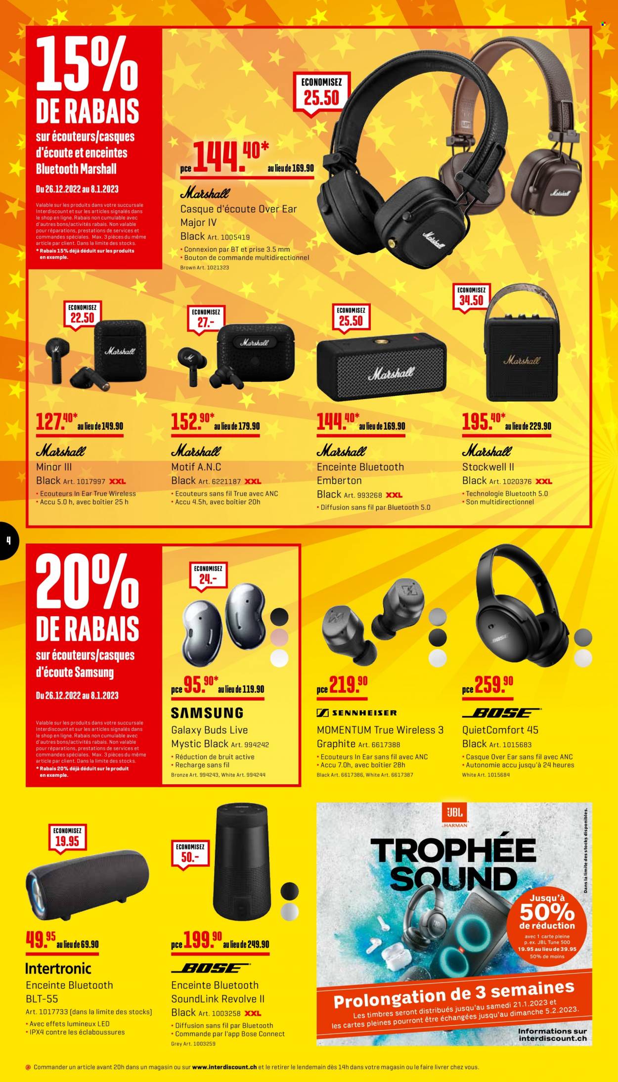 Prospekt Interdiscount - 26.12.2022 - 8.1.2023. Seite 4