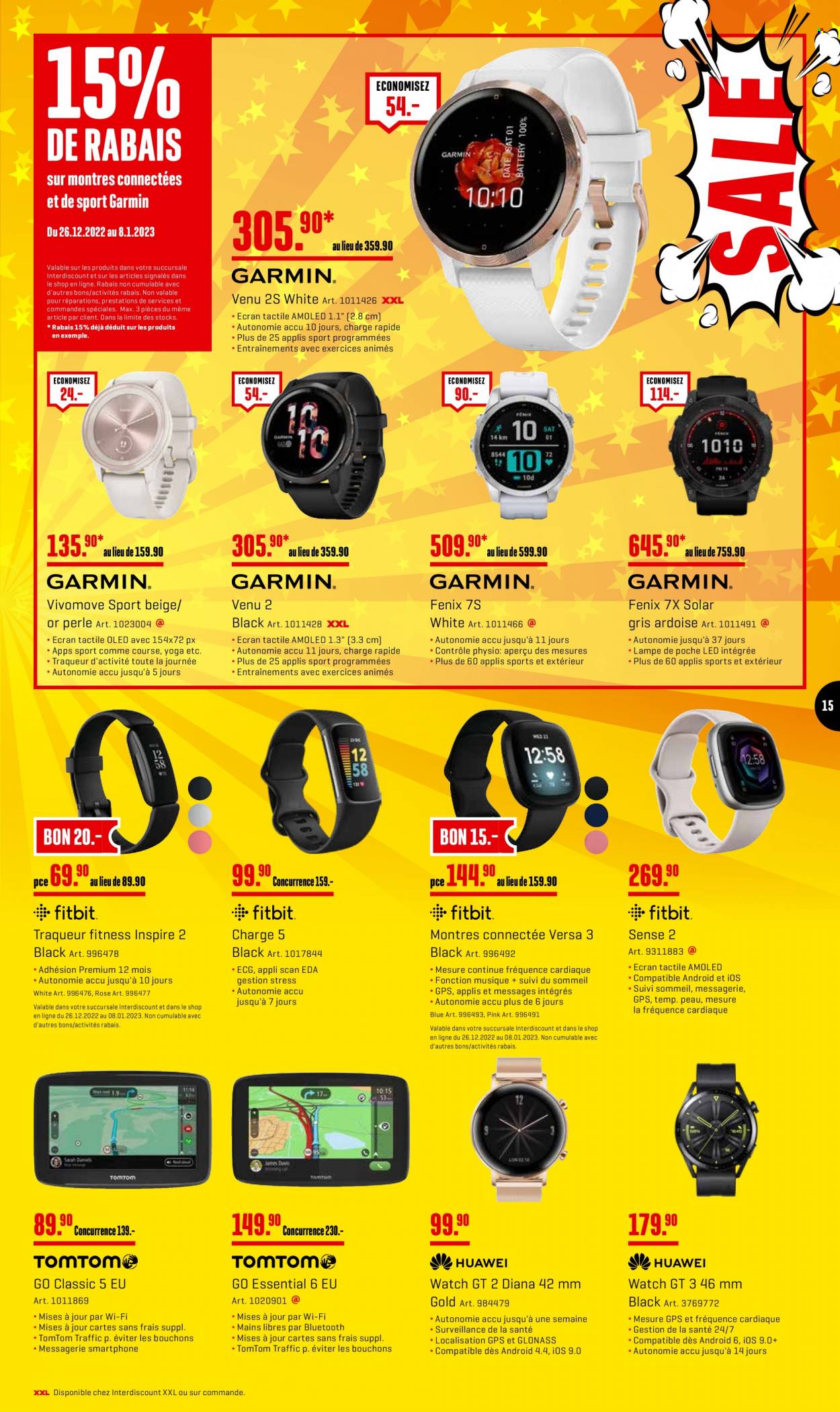 Prospekt Interdiscount - 26.12.2022 - 8.1.2023. Seite 15