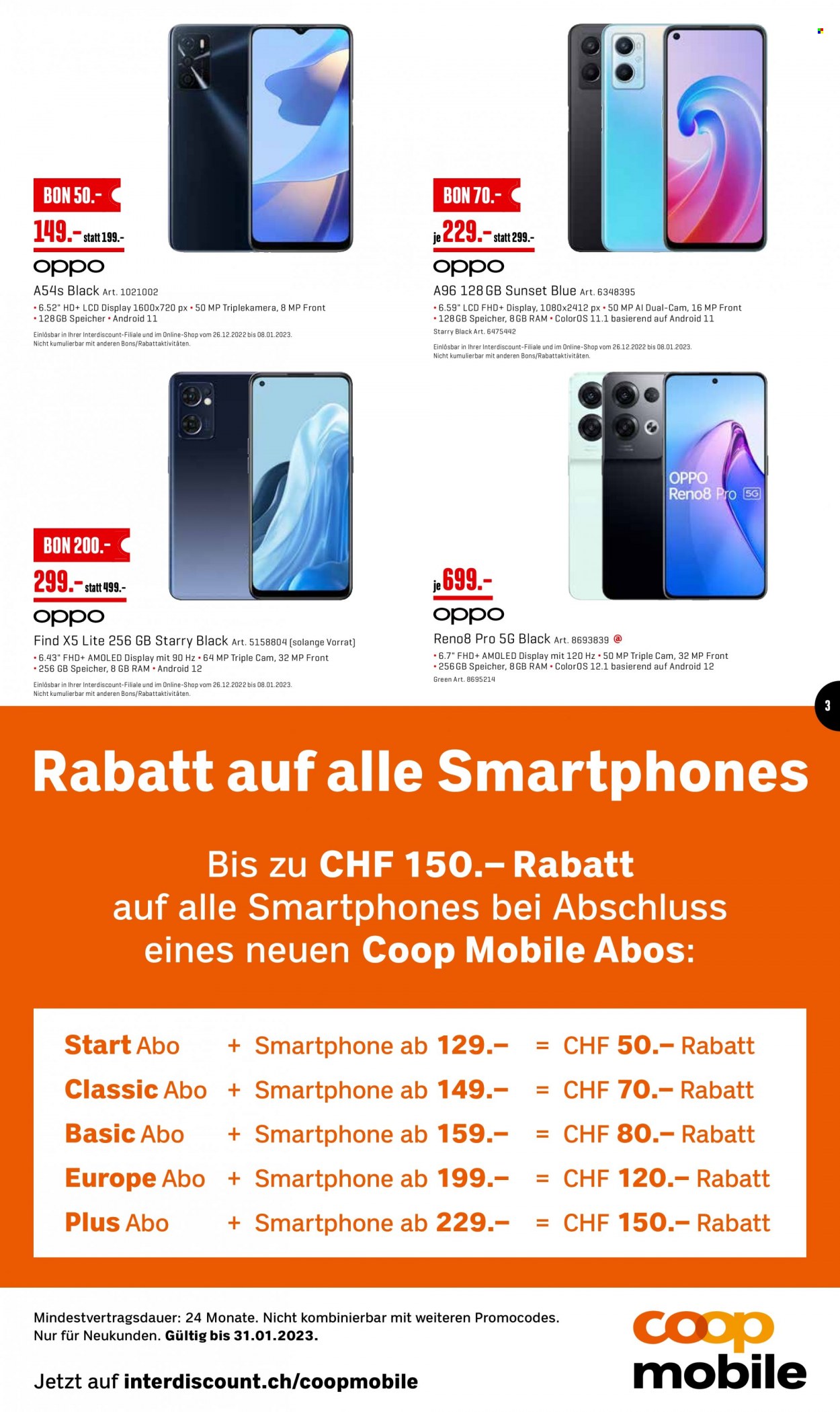 Prospekt Interdiscount - 26.12.2022 - 8.1.2023. Seite 3
