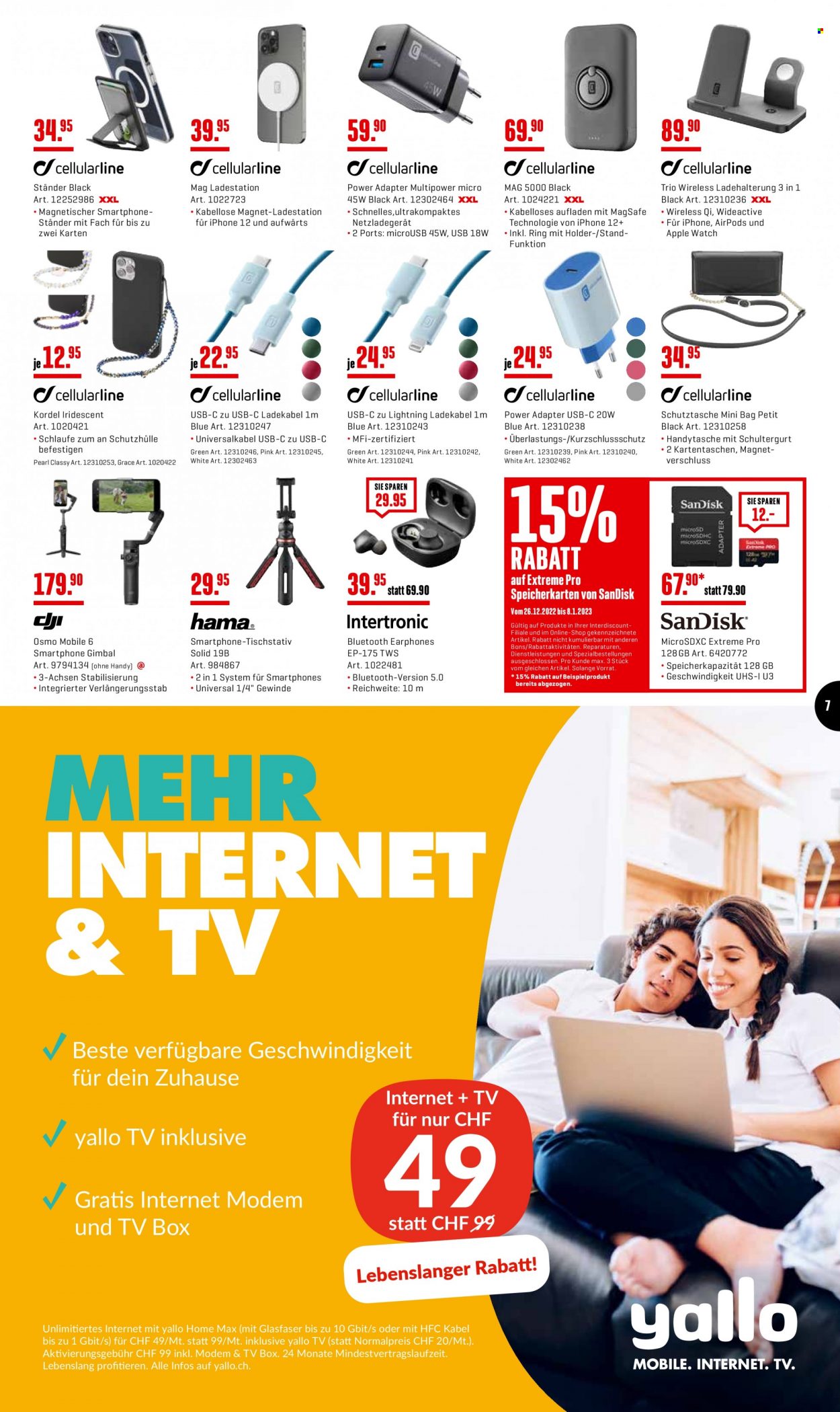Prospekt Interdiscount - 26.12.2022 - 8.1.2023. Seite 7