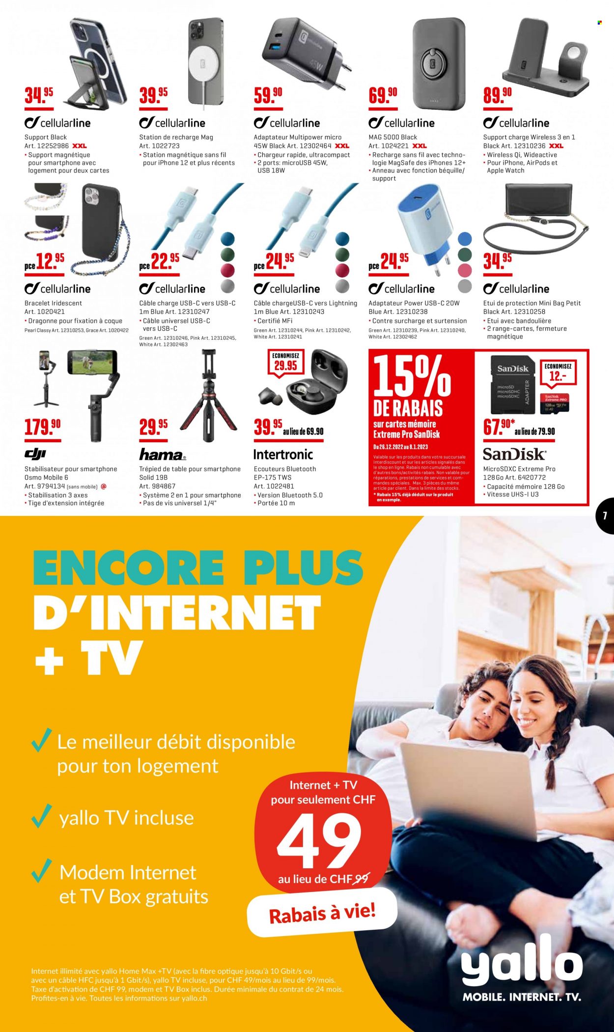 Prospekt Interdiscount - 26.12.2022 - 8.1.2023. Seite 7
