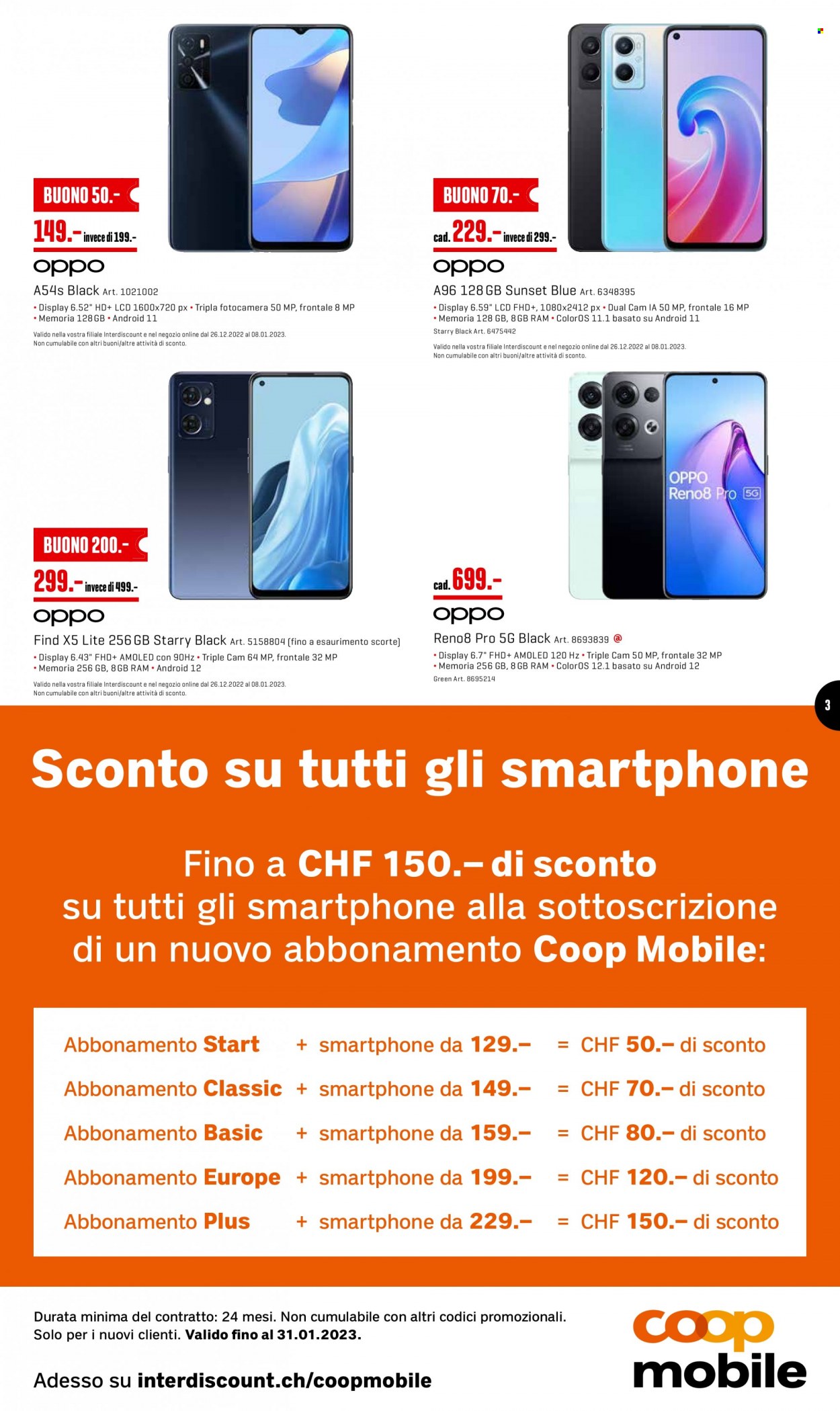 Prospekt Interdiscount - 26.12.2022 - 8.1.2023. Seite 3