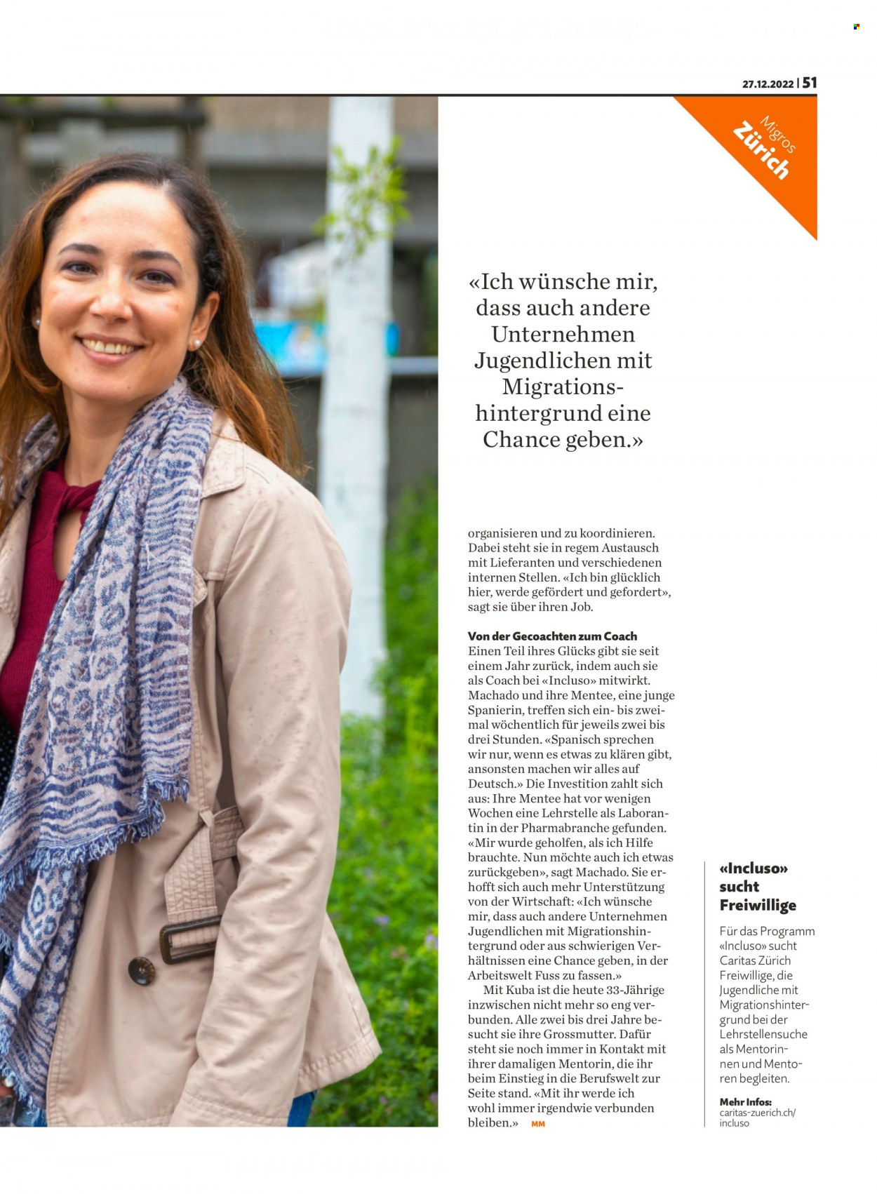 Prospekt Migros - 27.12.2022 - 2.1.2023. Seite 51