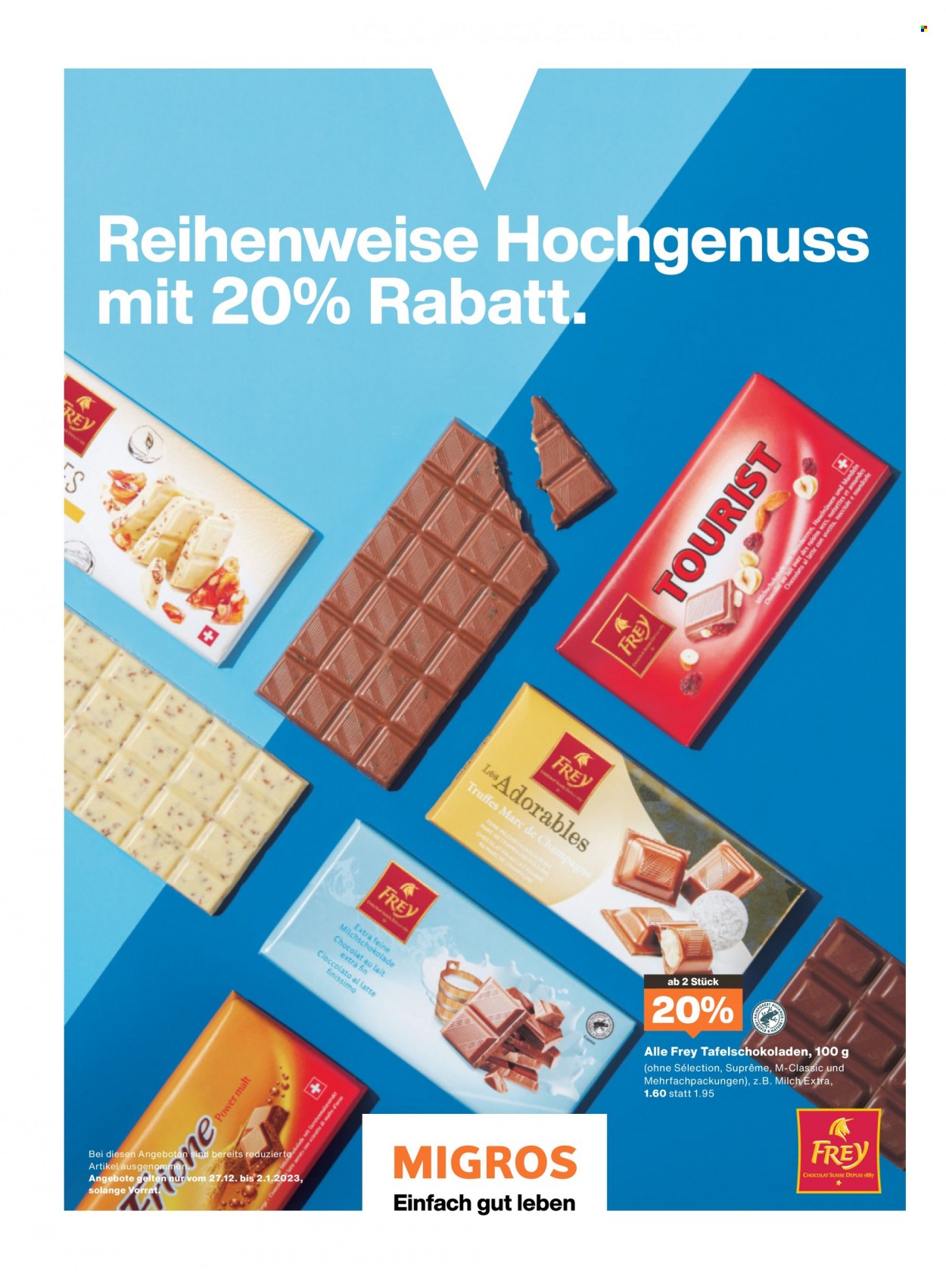Prospekt Migros - 27.12.2022 - 2.1.2023. Seite 64
