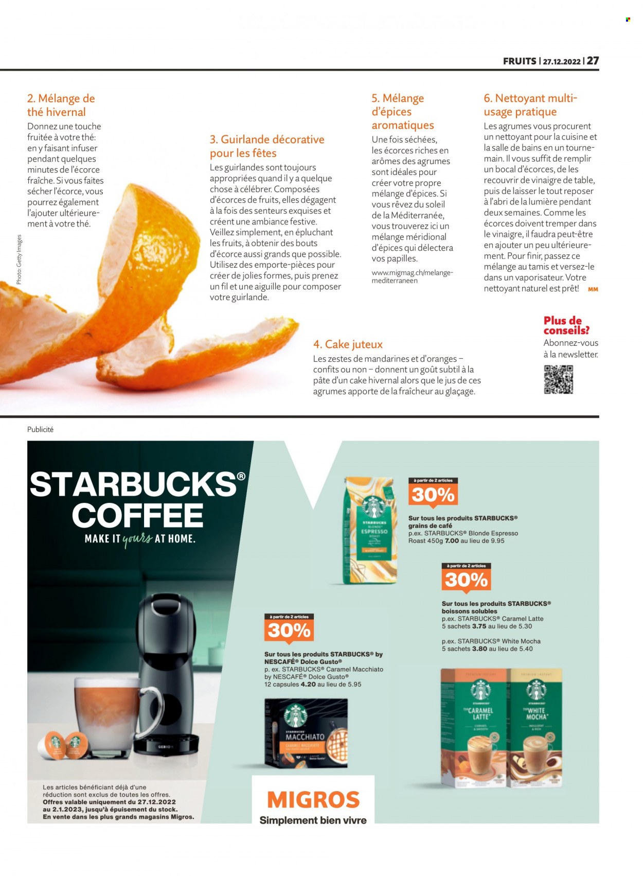 Prospekt Migros - 27.12.2022 - 2.1.2023. Seite 27