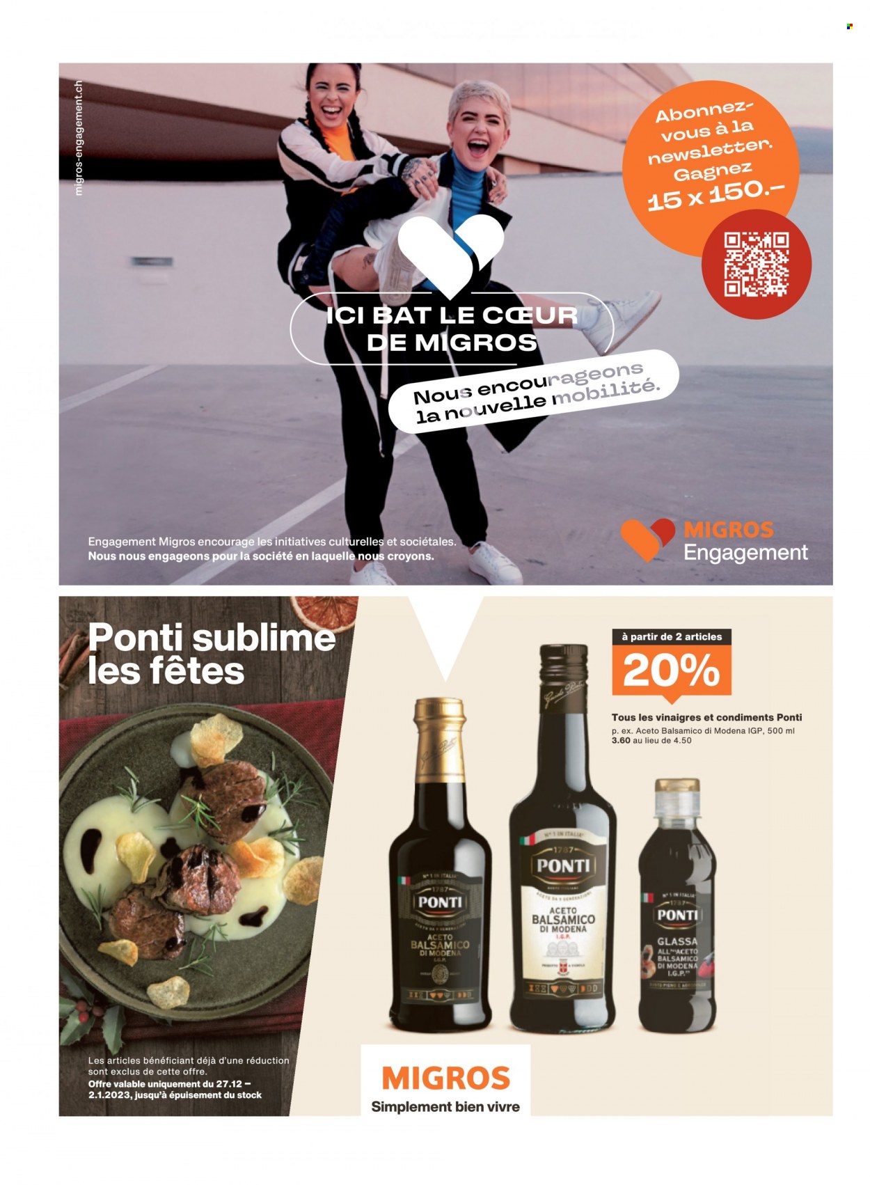 Prospekt Migros - 27.12.2022 - 2.1.2023. Seite 34