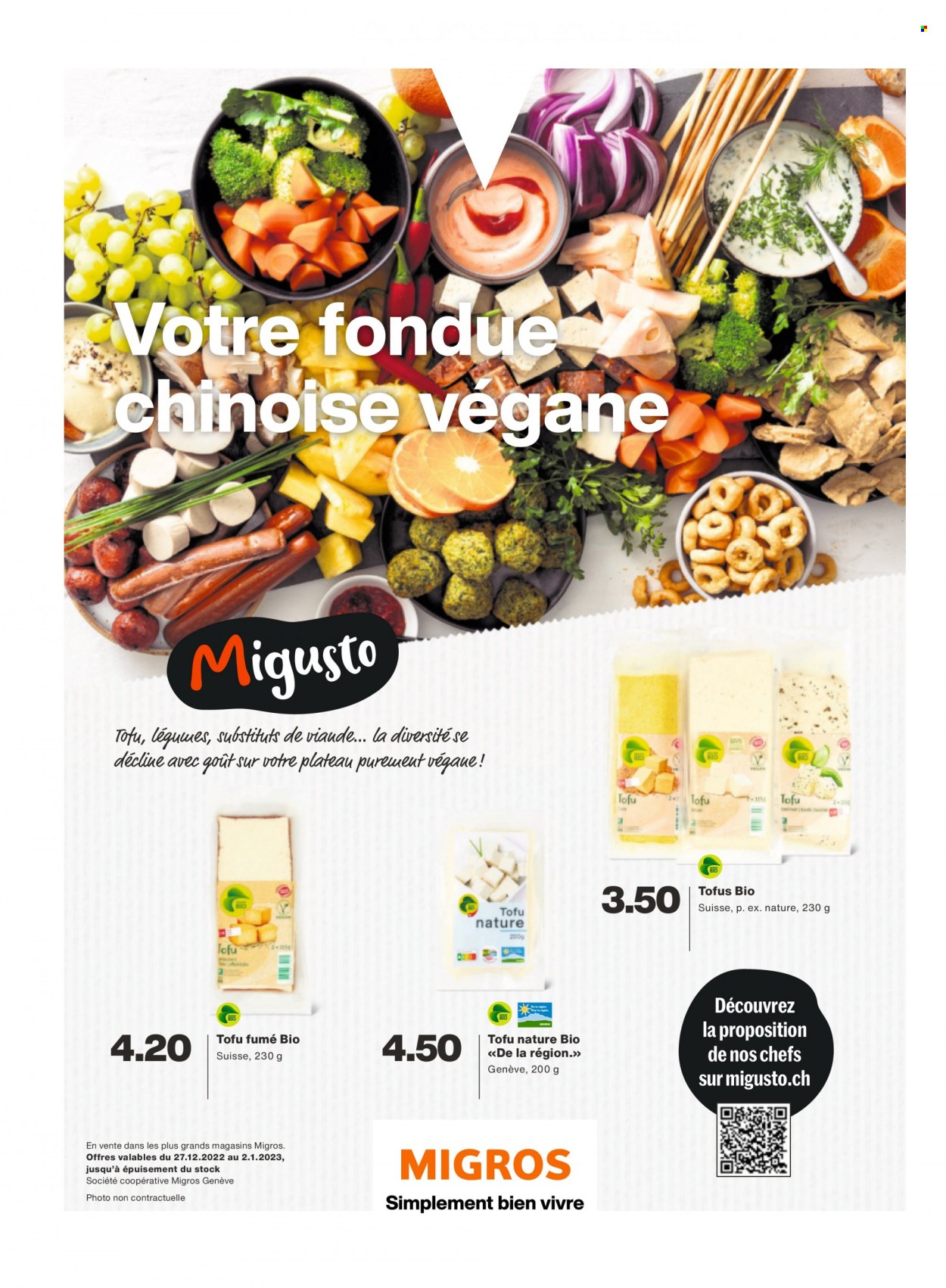 Prospekt Migros - 27.12.2022 - 2.1.2023. Seite 38