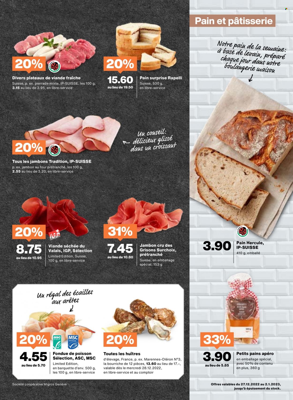 Prospekt Migros - 27.12.2022 - 2.1.2023. Seite 7