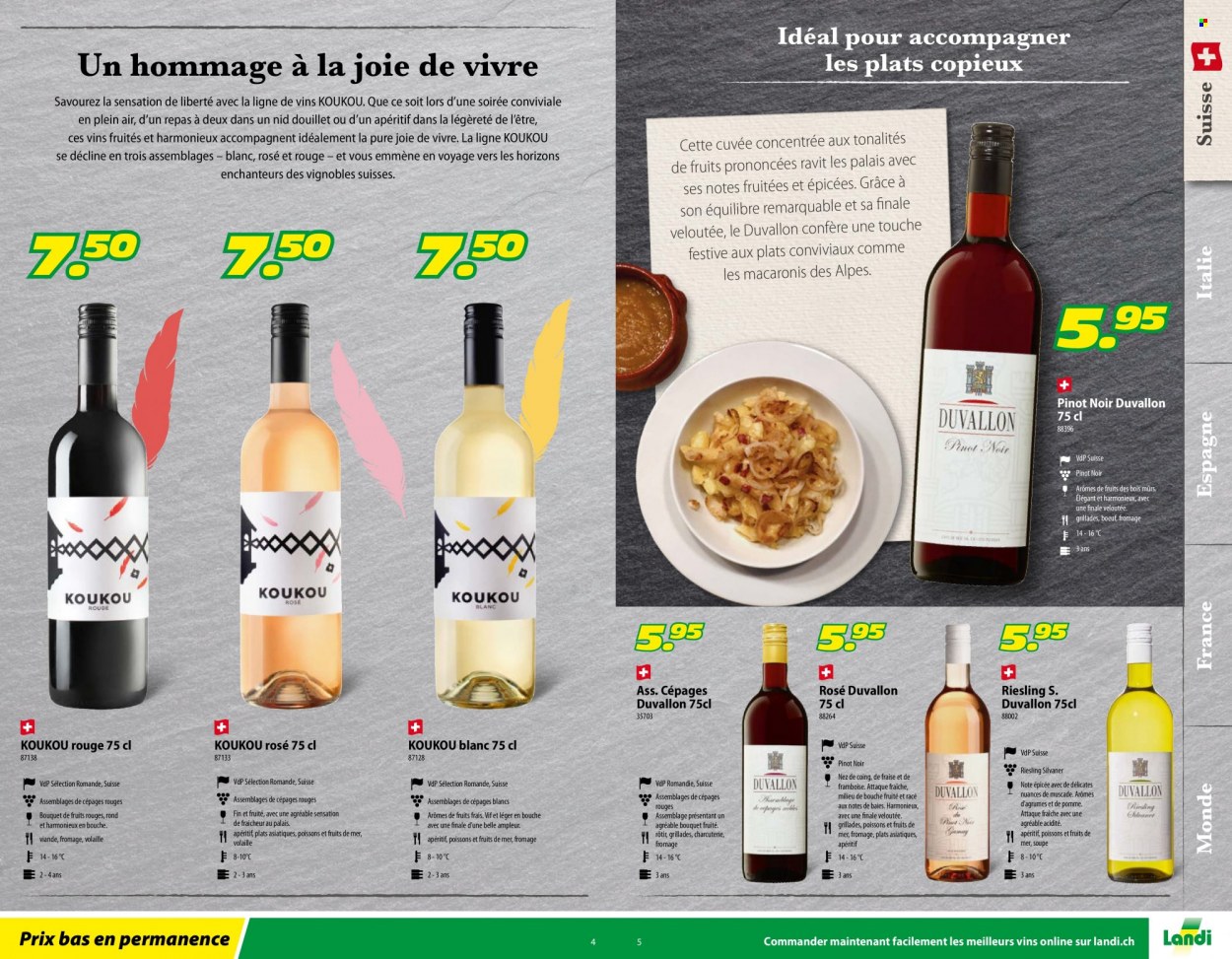Prospekt Landi. Seite 3