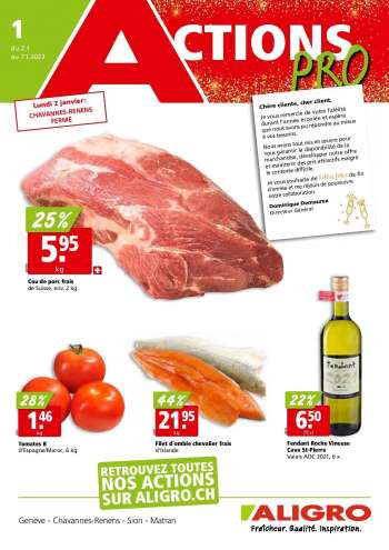 Catalogue ALIGRO - 2.1.2023 - 7.1.2023.