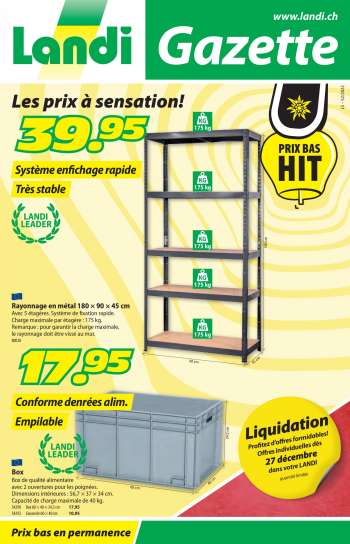 Catalogue Landi - 26.12.2022 - 7.1.2023.
