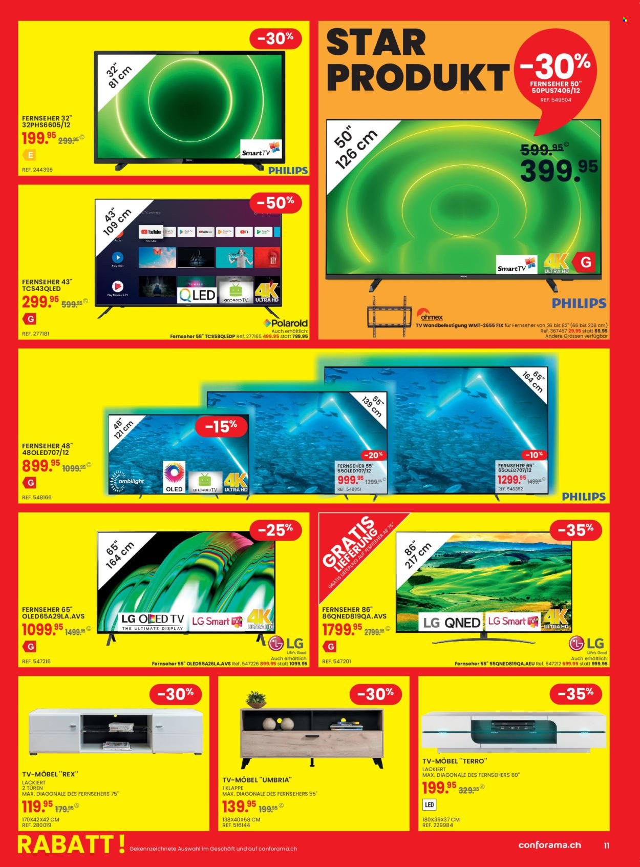 Volantino Conforama - 27.12.2022 - 9.1.2023. Pagina 11
