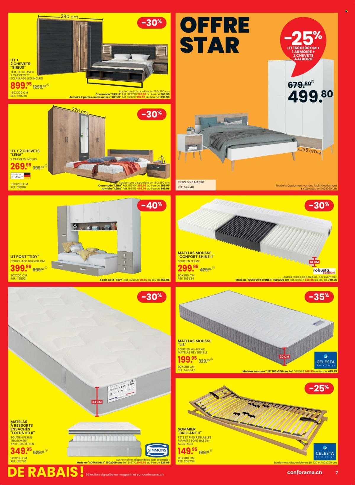 Volantino Conforama - 27.12.2022 - 9.1.2023. Pagina 7