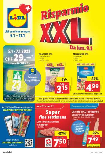 Volantino Lidl - 5.1.2023 - 11.1.2023.