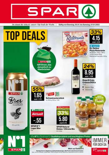 Volantino SPAR - 3.1.2023 - 7.1.2023.