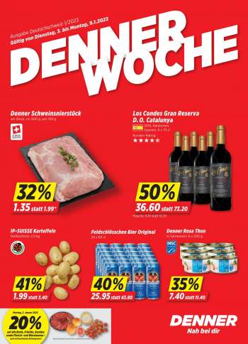 Catalogue Denner - 3.1.2023 - 9.1.2023.
