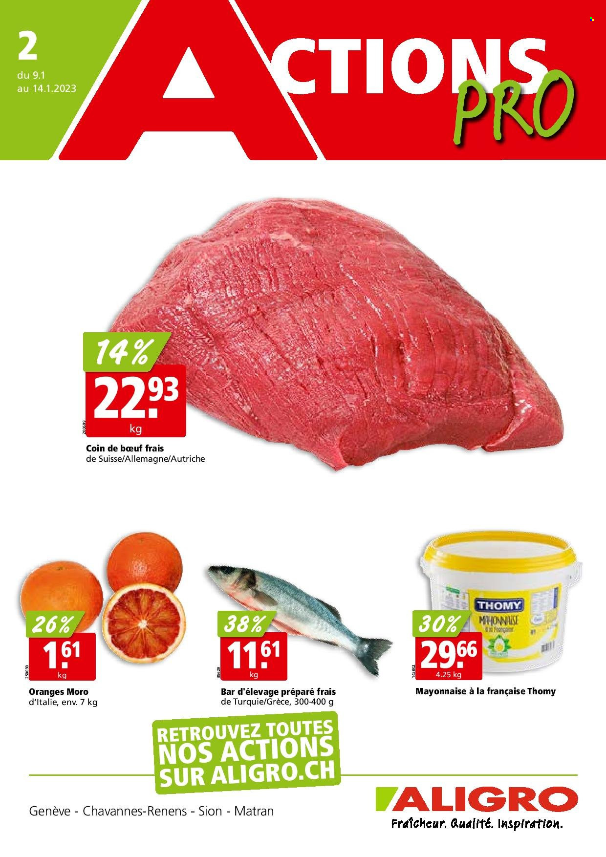 Volantino ALIGRO - 9.1.2023 - 14.1.2023. Pagina 1