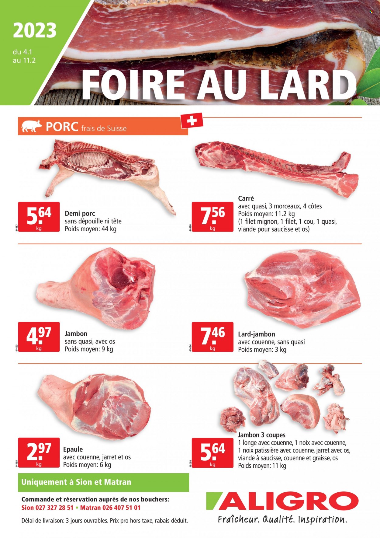 Volantino ALIGRO - 4.1.2023 - 11.1.2023. Pagina 1