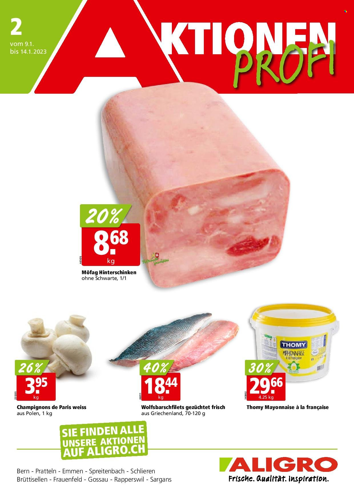 Volantino ALIGRO - 9.1.2023 - 14.1.2023. Pagina 1