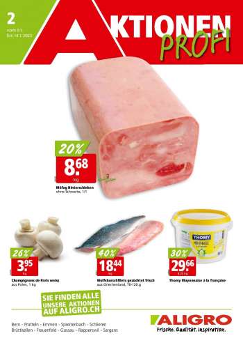 Catalogue ALIGRO - 9.1.2023 - 14.1.2023.