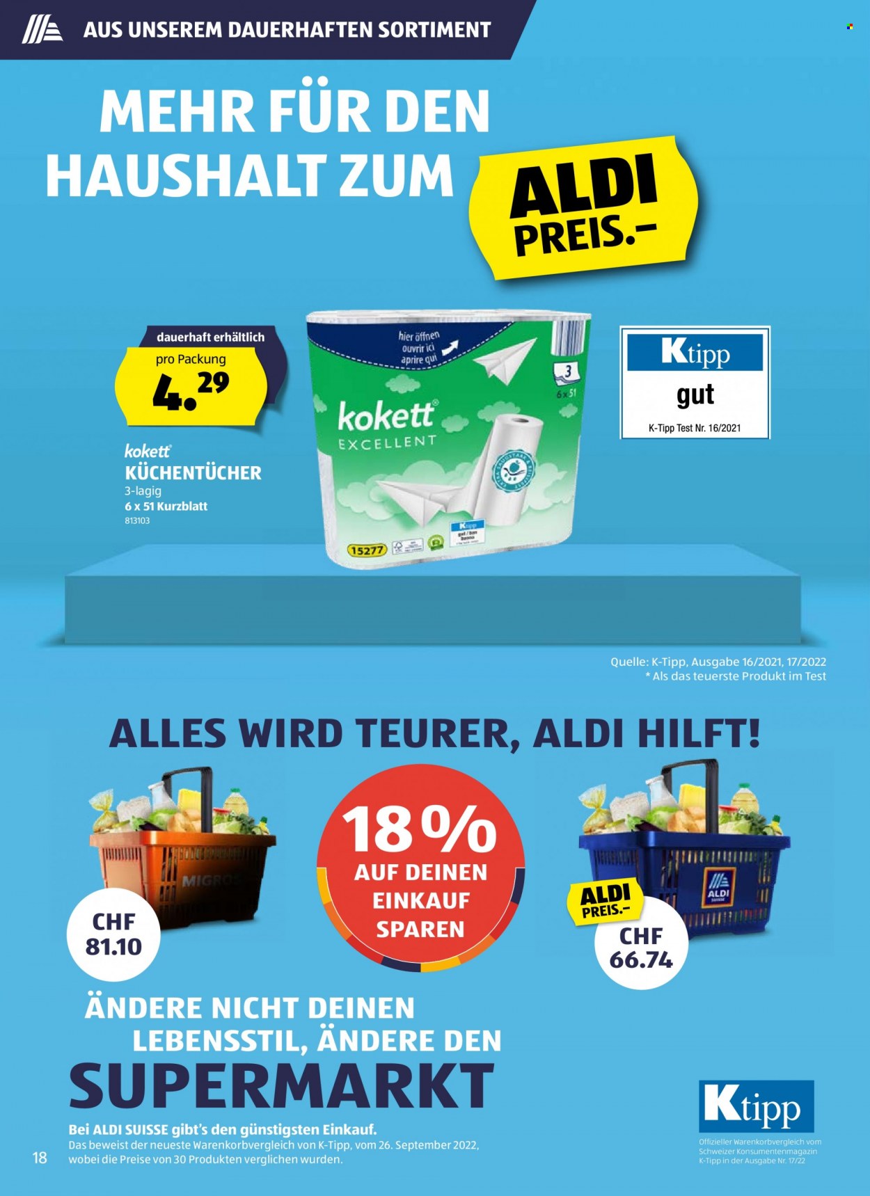 Volantino Aldi - 12.1.2023 - 18.1.2023. Pagina 18