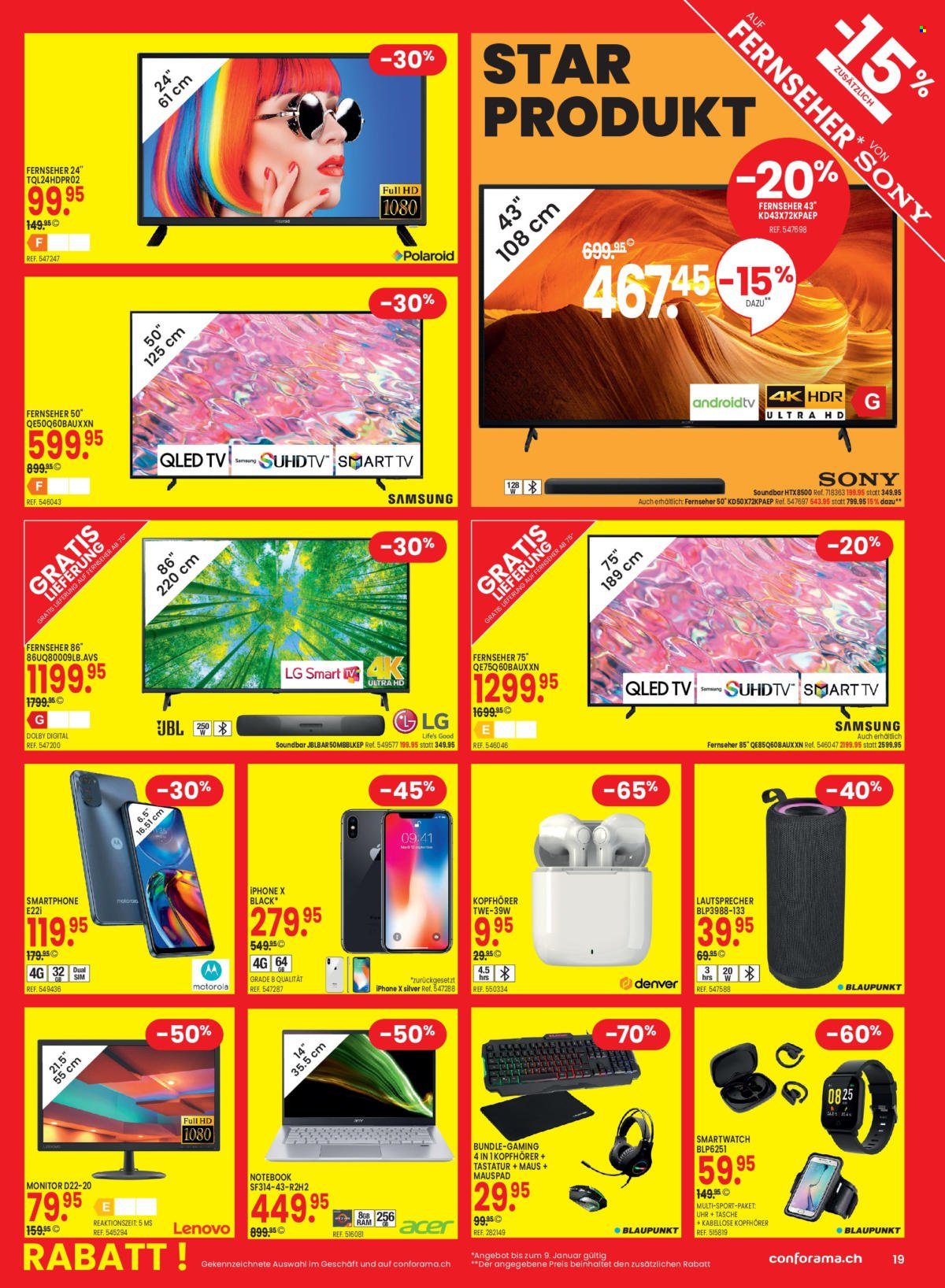 Catalogue Conforama - 2.1.2023 - 16.1.2023. Page 19