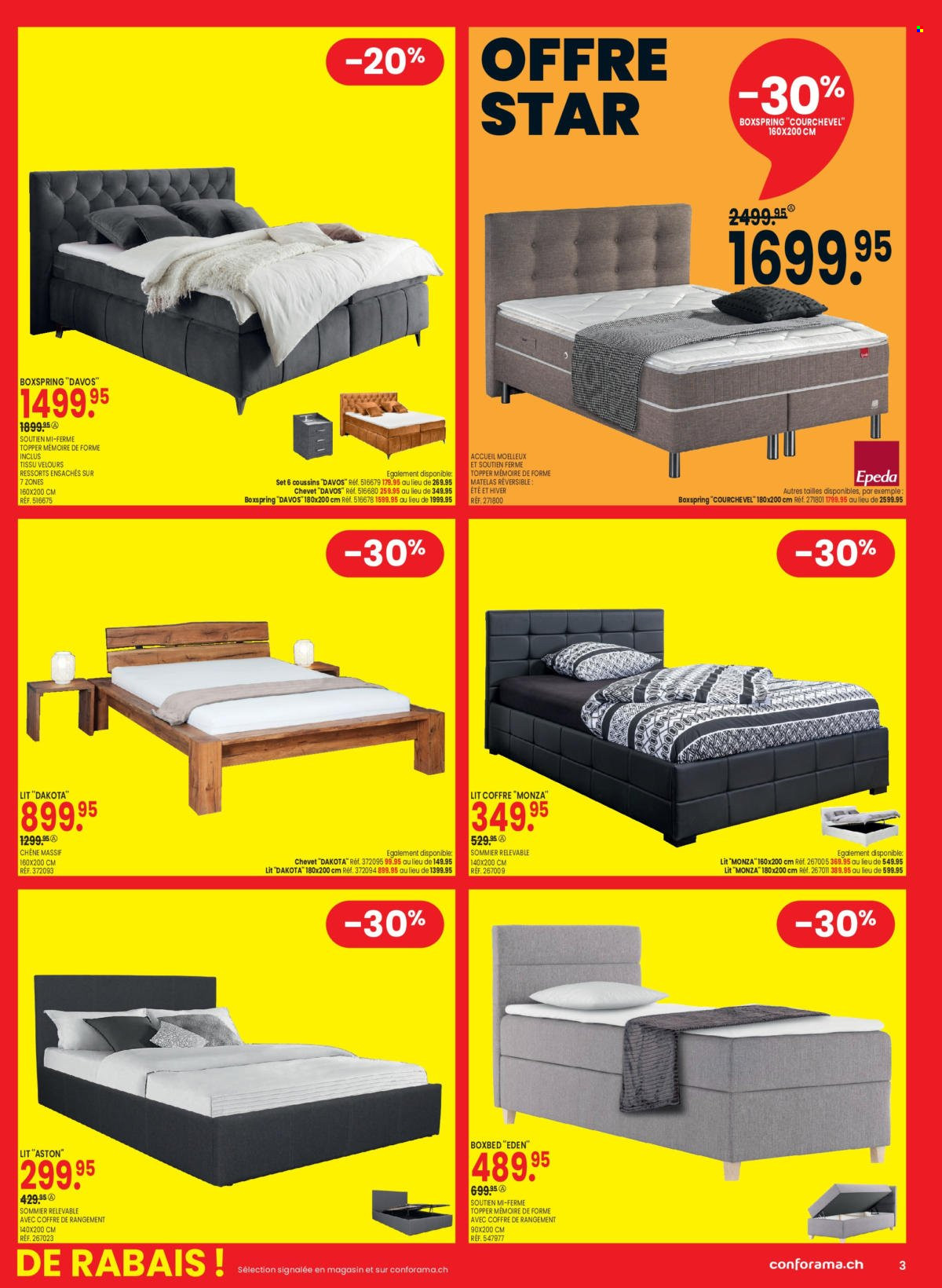 Volantino Conforama - 2.1.2023 - 16.1.2023. Pagina 3