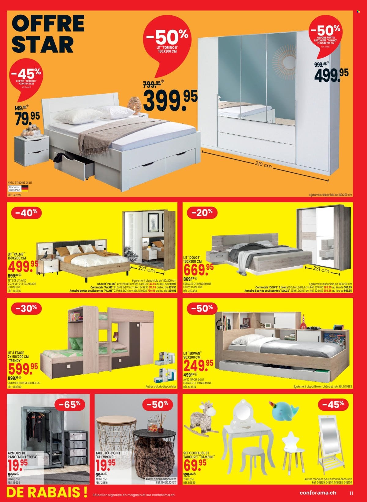 Volantino Conforama - 2.1.2023 - 16.1.2023. Pagina 11