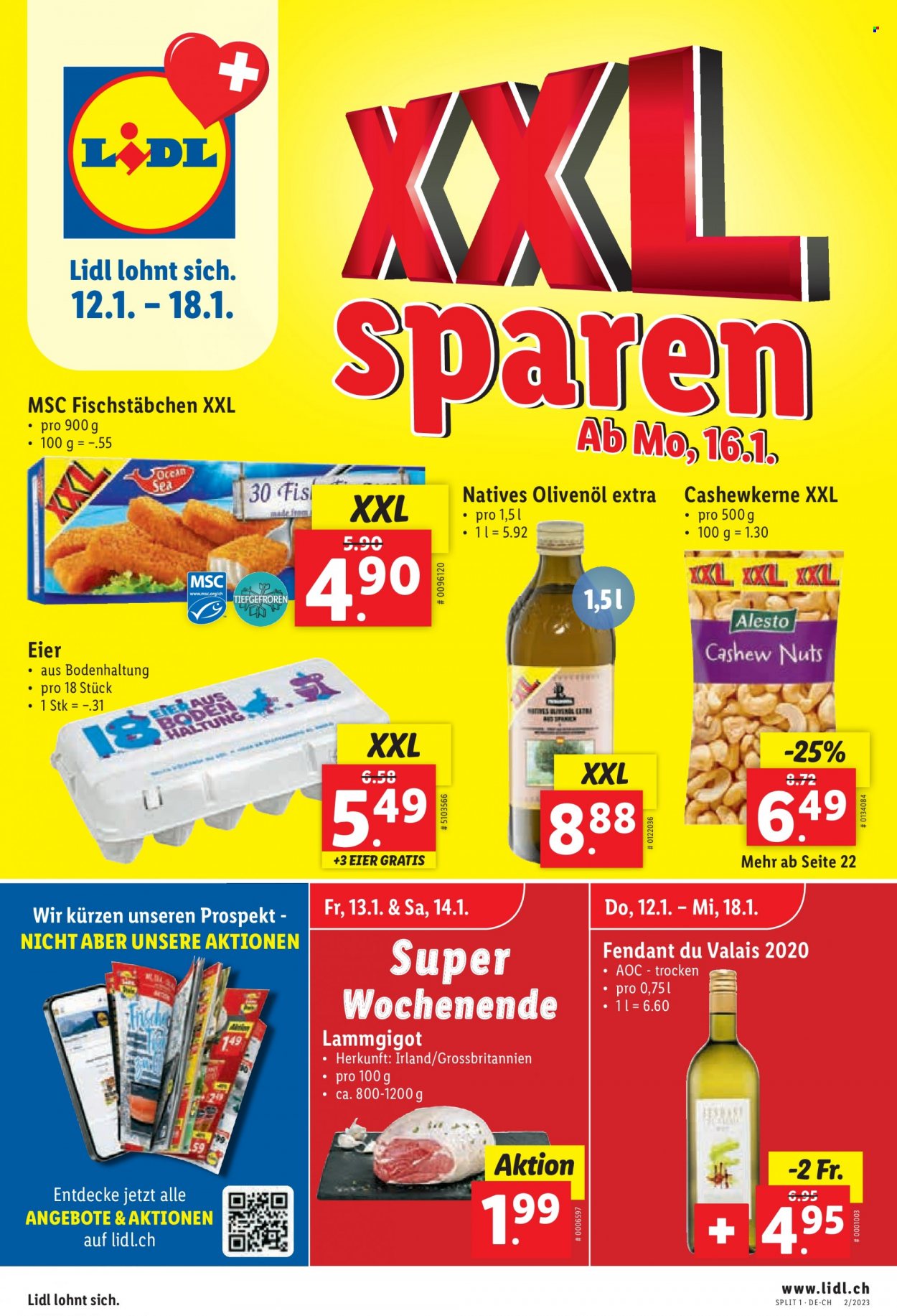 Volantino Lidl - 12.1.2023 - 18.1.2023. Pagina 1