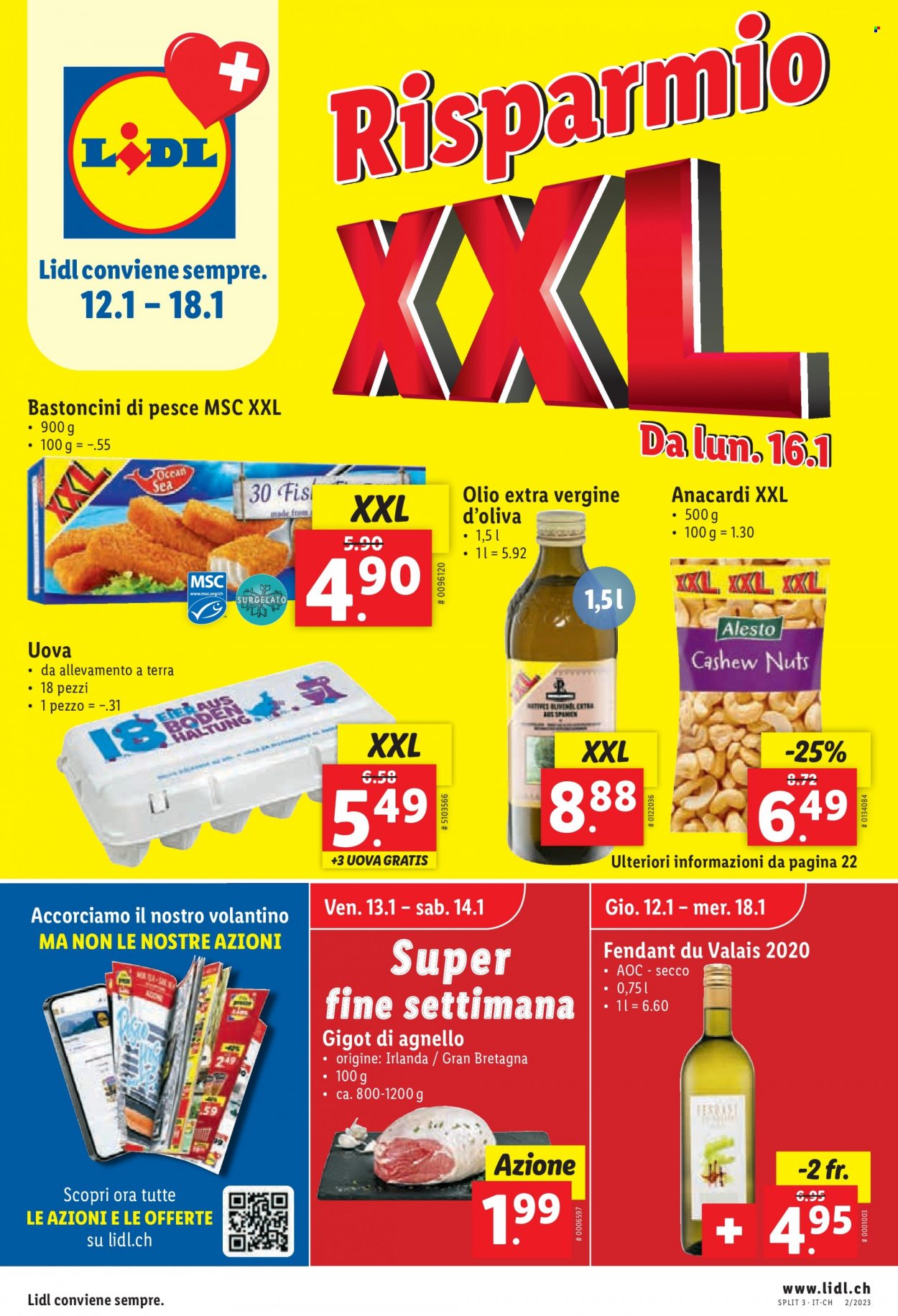 Catalogue Lidl - 12.1.2023 - 18.1.2023. Page 1