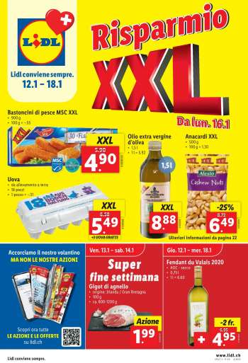 Volantino Lidl - 12.1.2023 - 18.1.2023.
