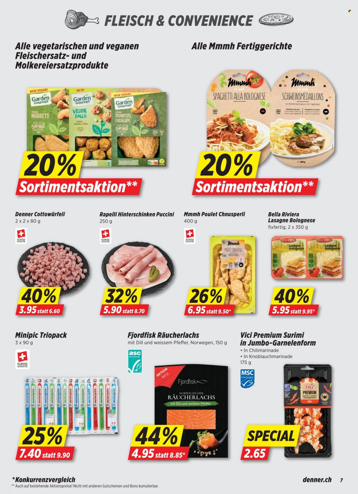 Prospekt Denner - 10.1.2023 - 16.1.2023. Seite 7