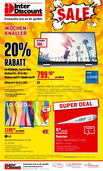 Volantino Interdiscount - 9.1.2023 - 22.1.2023.