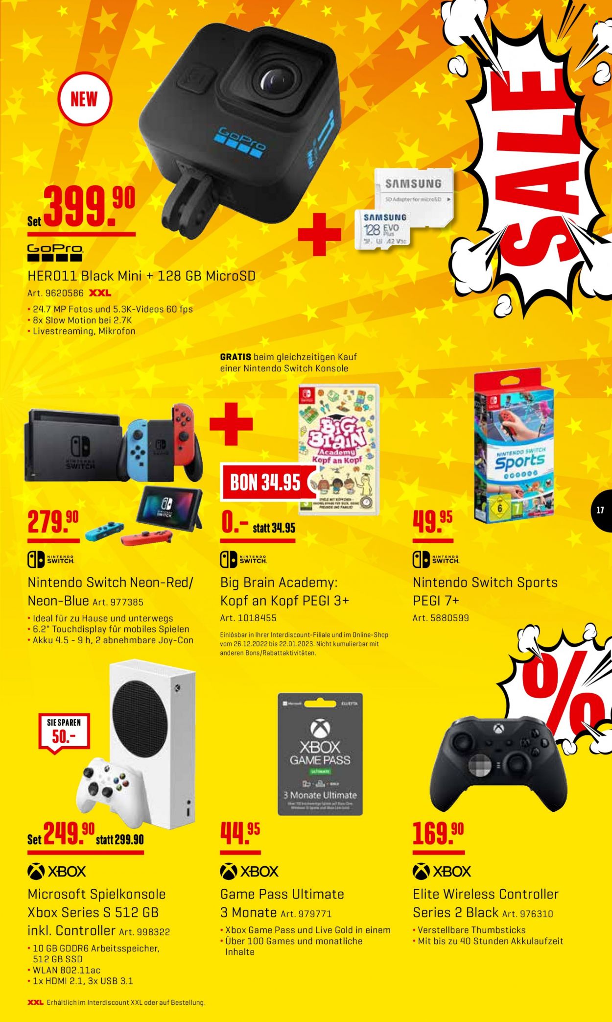 Catalogue Interdiscount - 9.1.2023 - 22.1.2023. Page 17