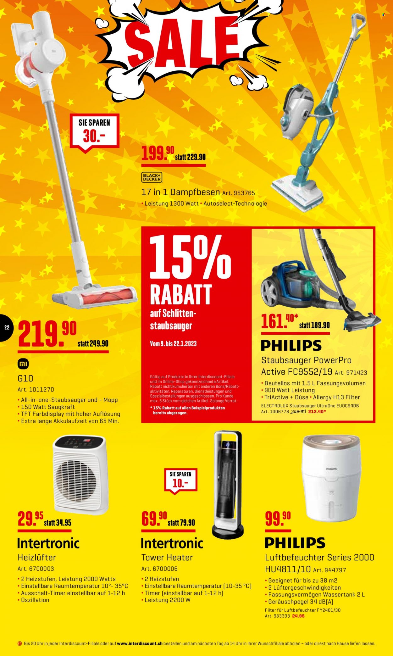 Catalogue Interdiscount - 9.1.2023 - 22.1.2023. Page 22