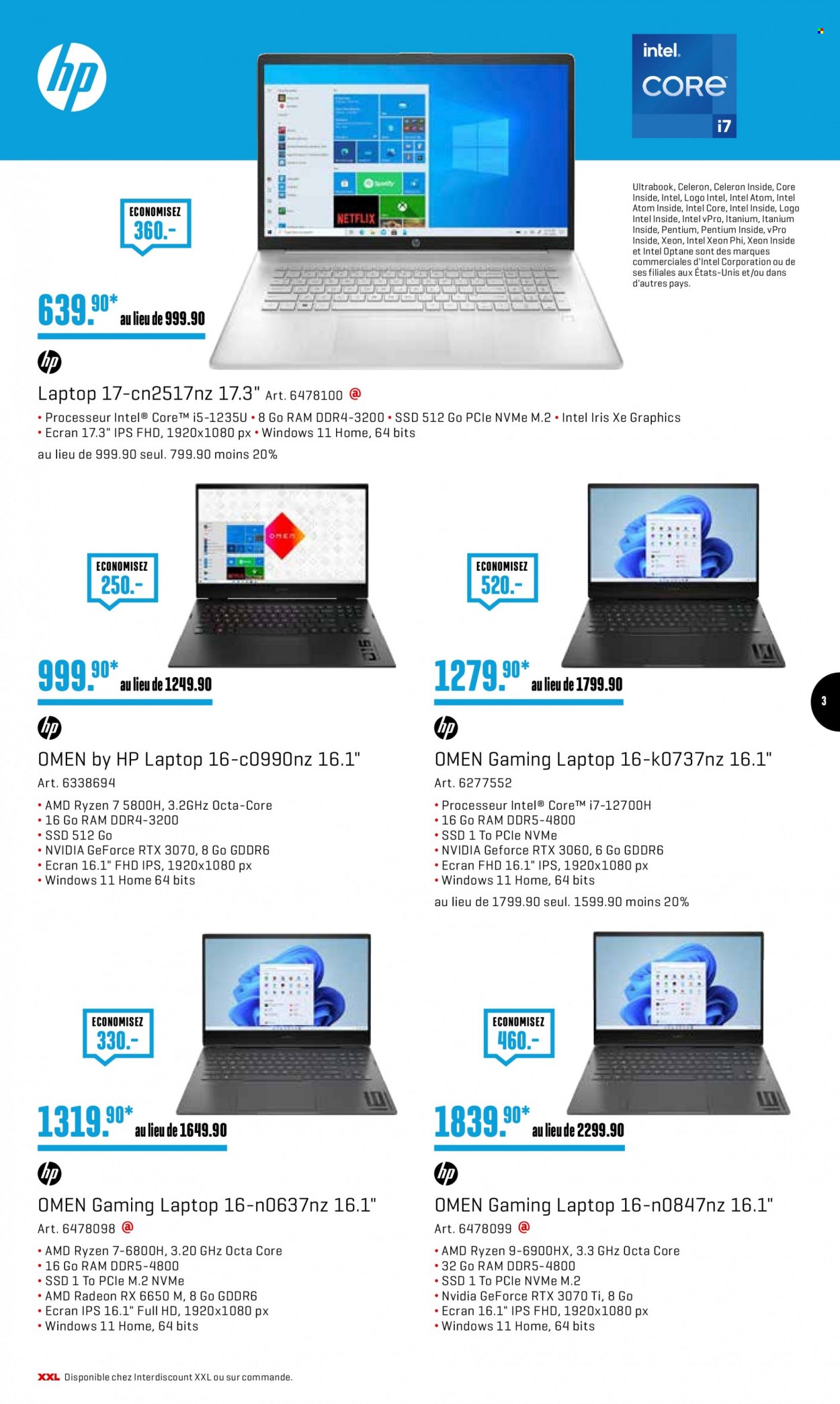 Prospekt Interdiscount - 9.1.2023 - 22.1.2023. Seite 3