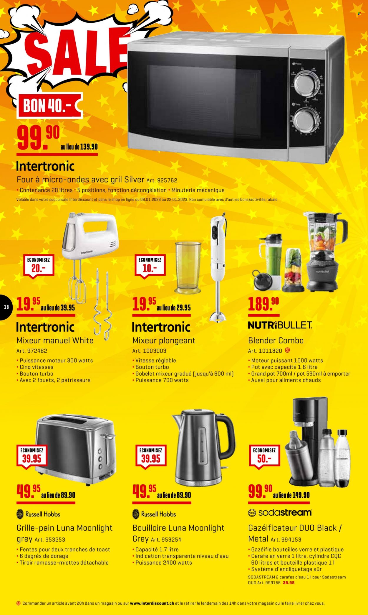 Prospekt Interdiscount - 9.1.2023 - 22.1.2023. Seite 18