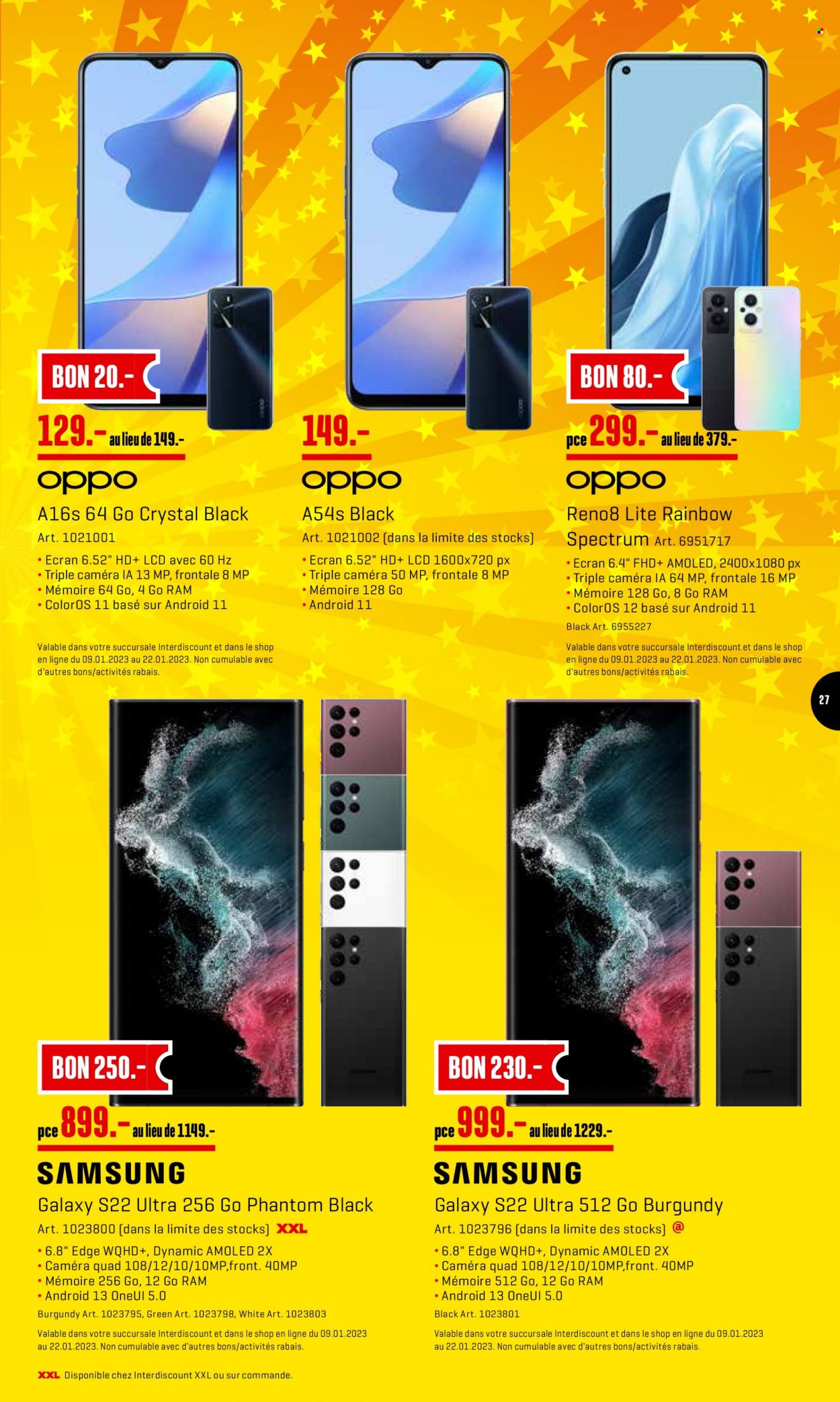 Prospekt Interdiscount - 9.1.2023 - 22.1.2023. Seite 27