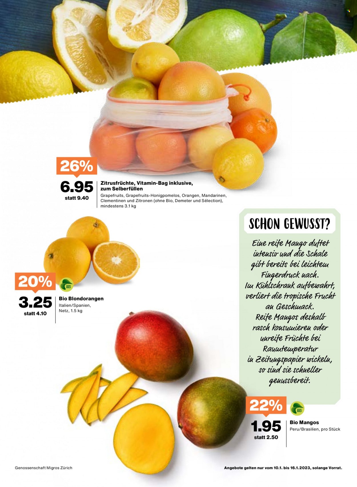 Volantino Migros - 10.1.2023 - 16.1.2023. Pagina 5