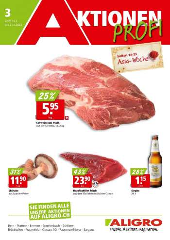Catalogue ALIGRO - 16.1.2023 - 21.1.2023.