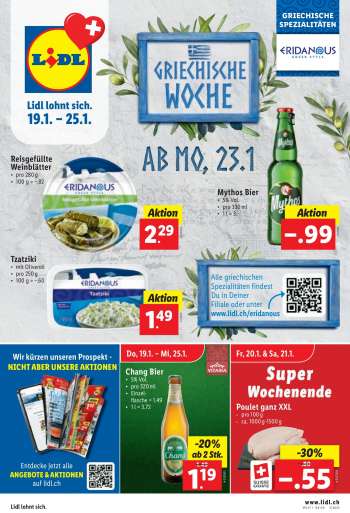 Prospekte Lidl - 19.1.2023 - 25.1.2023.