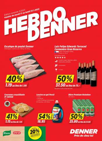 Catalogue Denner - 17.1.2023 - 23.1.2023.
